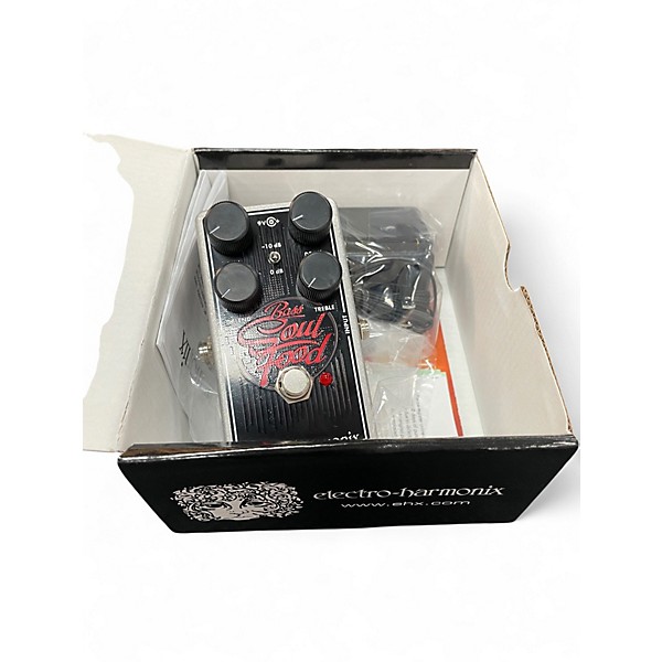 Used Electro-Harmonix Bass Soul Food Overdrive Bass Effect Pedal