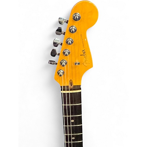 Used Fender American Ultra Stratocaster HSS BLUE Solid Body Electric Guitar