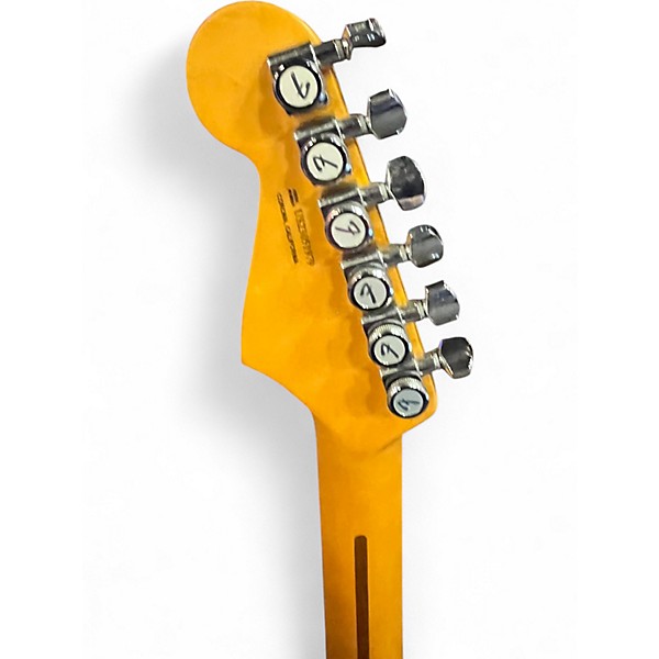 Used Fender American Ultra Stratocaster HSS BLUE Solid Body Electric Guitar