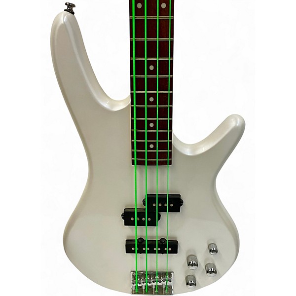 Used Ibanez GSR200 White Electric Bass Guitar