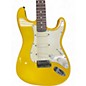 Used Fender Stratocaster Deluxe Graffiti Yellow Solid Body Electric Guitar thumbnail