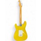 Used Fender Stratocaster Deluxe Graffiti Yellow Solid Body Electric Guitar