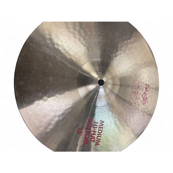 Used Paiste 13in 2002 Medium Hi Hat Pair Cymbal