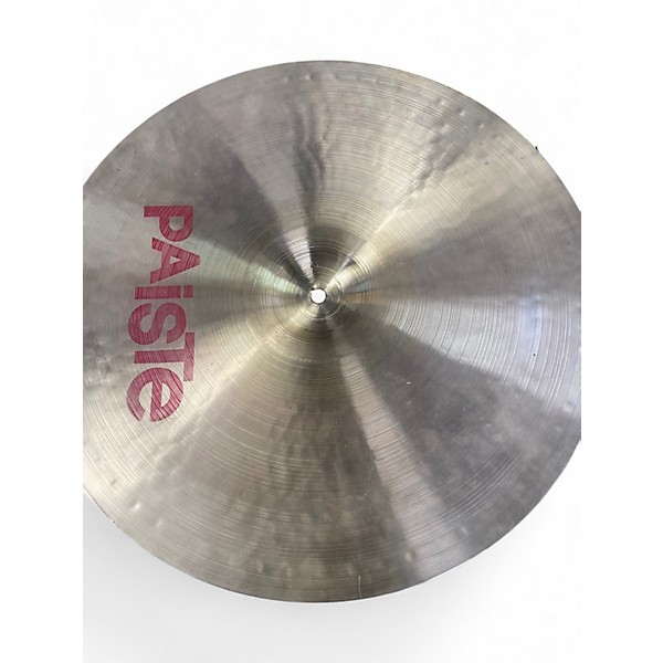 Used Paiste 19in 2002 Ride Cymbal