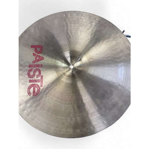 Used Paiste 19in 2002 Ride Cymbal