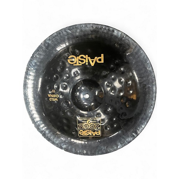 Used Paiste 19in Wild China Cymbal