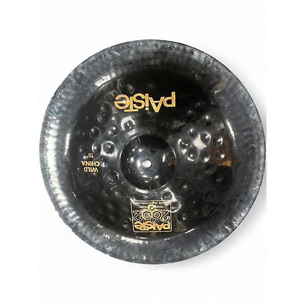 Used Paiste 19in Wild China Cymbal