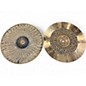 Used Paiste 14in Signature Dark Energy Hi Hat Pair Cymbal