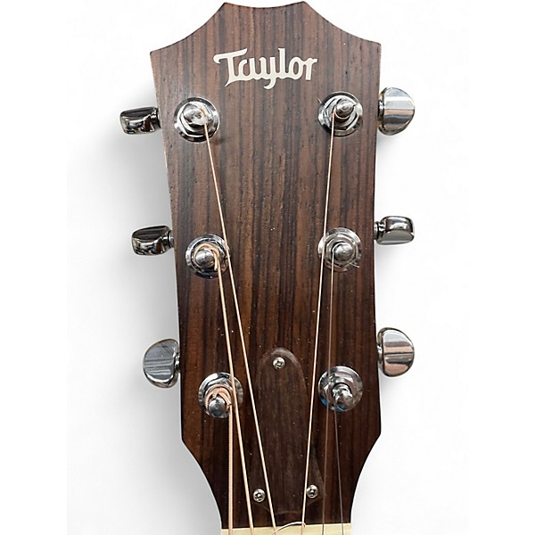 Used Taylor 214CE Deluxe Natural Acoustic Electric Guitar