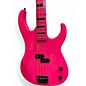 Used Dean Custom Zone 4-String Pink Electric Bass Guitar