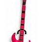 Used Dean Custom Zone 4-String Pink Electric Bass Guitar
