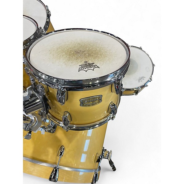 Used Yamaha 5 Piece Stage Custom Natural Drum Kit