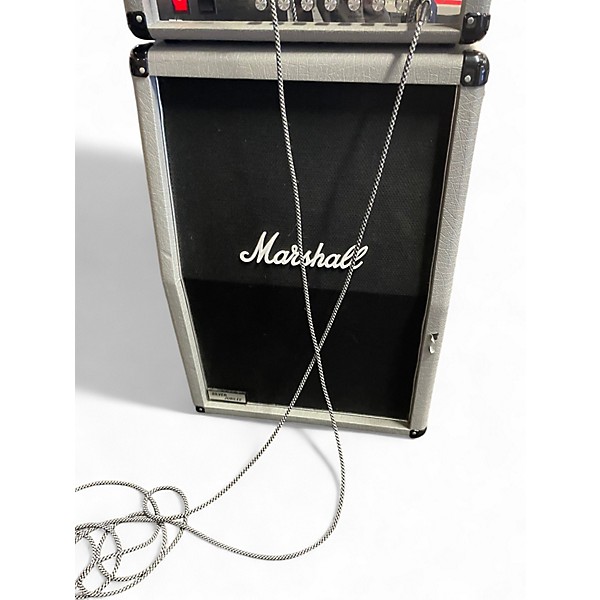 Used Marshall Silver Jubilee 140W 2x12 Vertical Slant Extension 2536A Guitar Cabinet