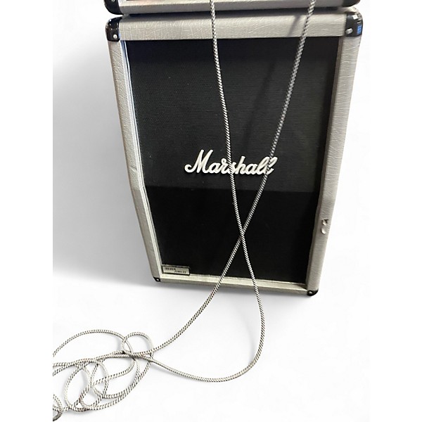Used Marshall Silver Jubilee 140W 2x12 Vertical Slant Extension 2536A Guitar Cabinet