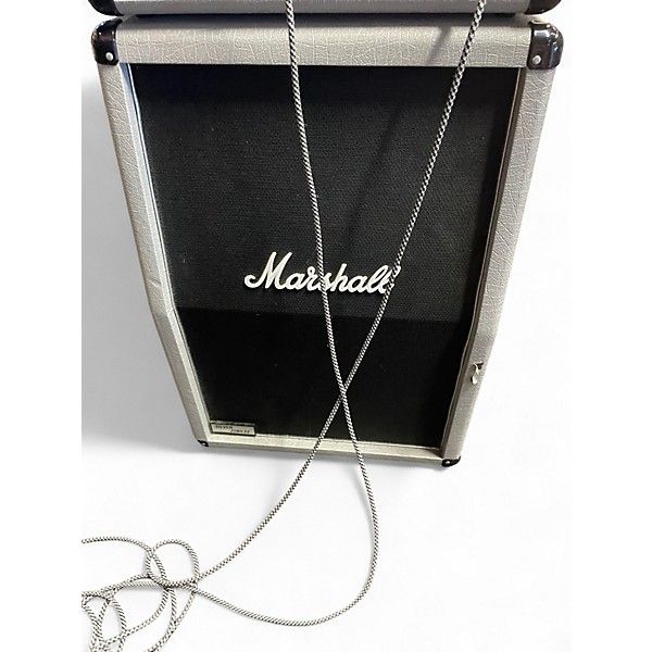 Used Marshall Silver Jubilee 140W 2x12 Vertical Slant Extension 2536A Guitar Cabinet