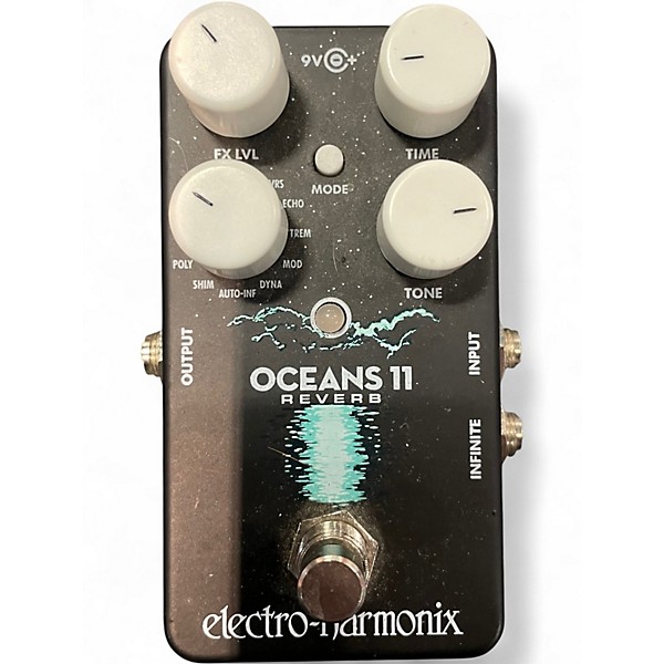 Used Electro-Harmonix Oceans 11 Reverb Effect Pedal