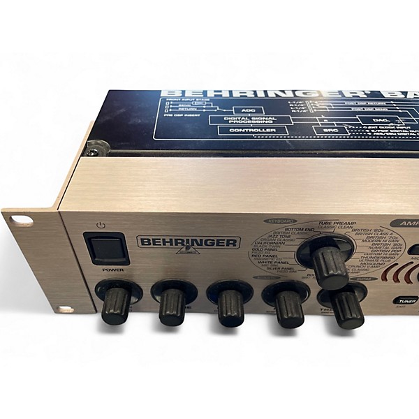 Used Behringer Bass V-AMP Pro Rack Bass Effect Pedal