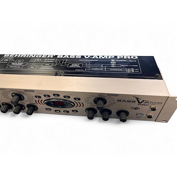 Used Behringer Bass V-AMP Pro Rack Bass Effect Pedal