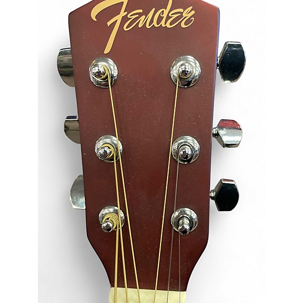 Used Fender FA-25 Tobacco Burst Acoustic Electric Guitar