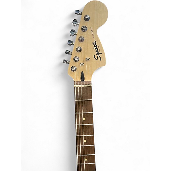 Used Squier Bullet Mustang HH Olympic White Solid Body Electric Guitar