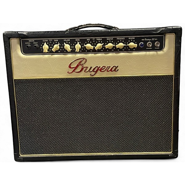 Used Bugera V22 22W 1x12 Tube Guitar Combo Amp