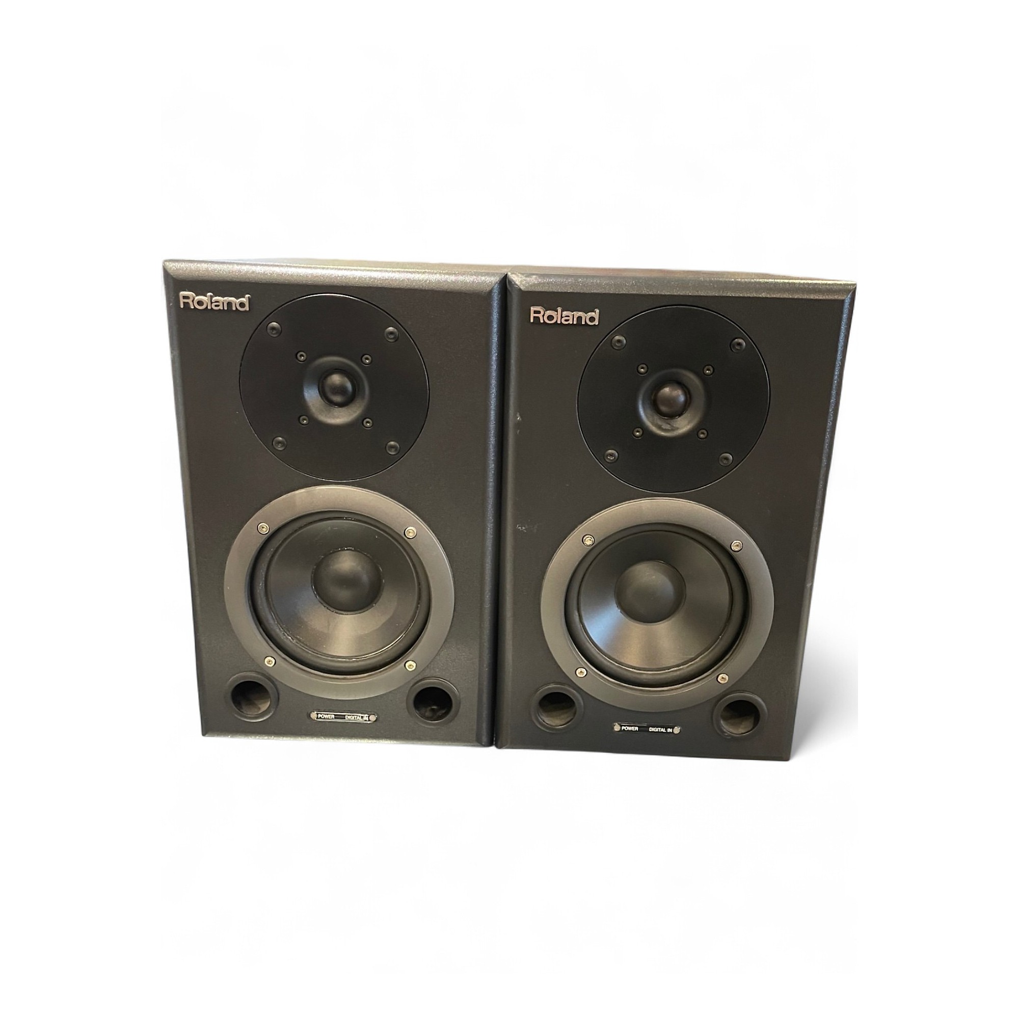 スピーカー・ウーファー roland ds50a Used Roland DS-50A (PAIR) Powered Monitor | Guitar Center
