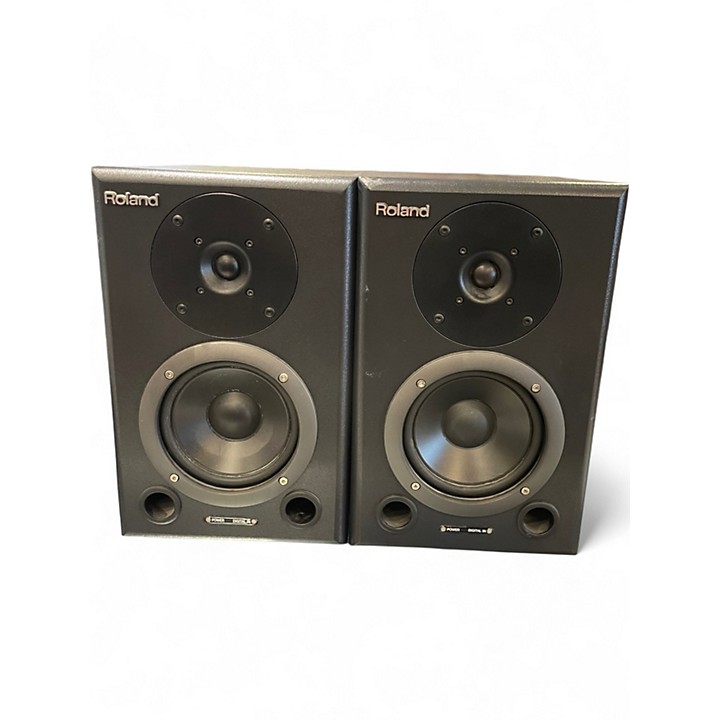 スピーカー・ウーファー roland ds50a Used Roland DS-50A (PAIR) Powered Monitor | Guitar Center