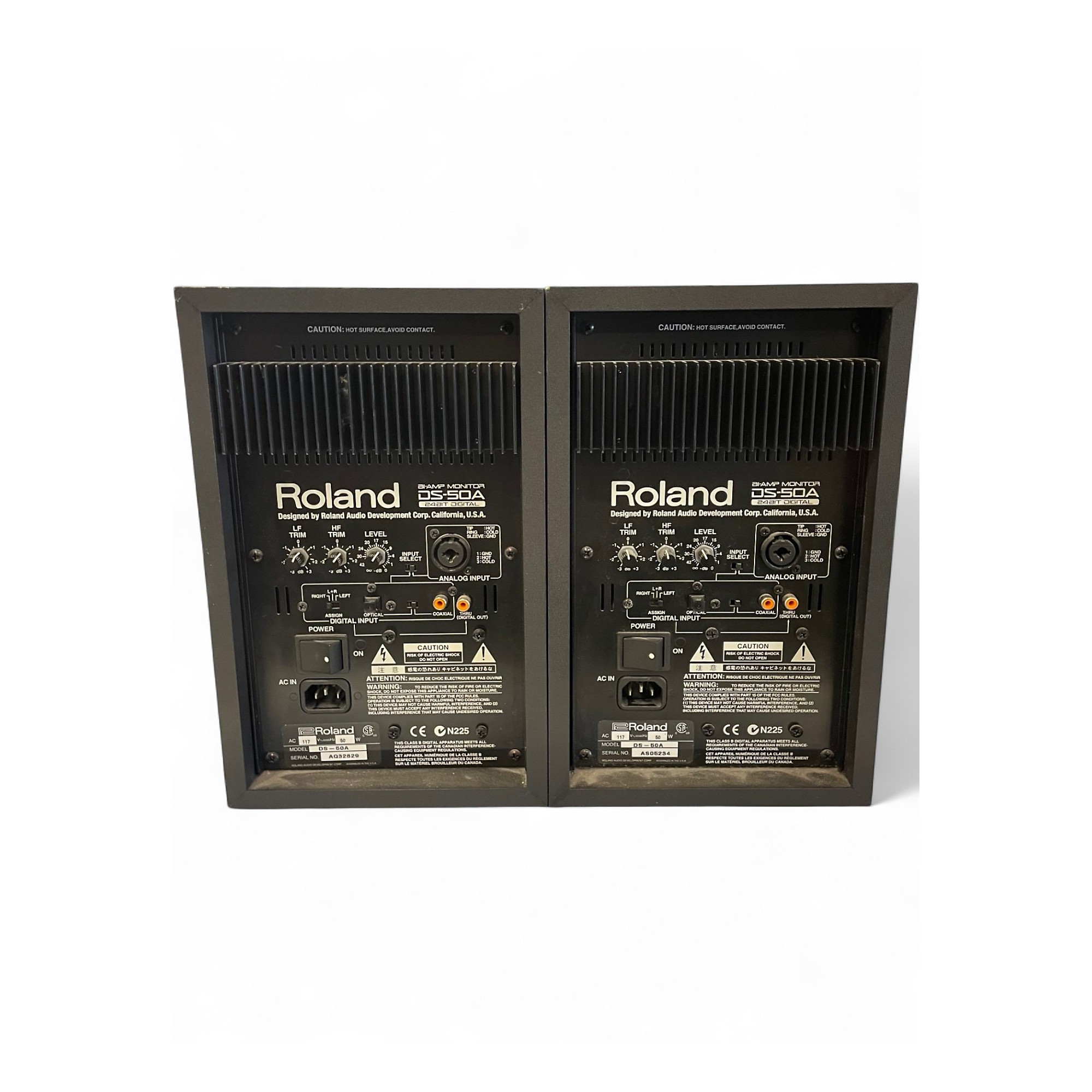 Used Roland DS-50A (PAIR) Powered Monitor | Guitar Center