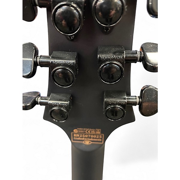 Used Schecter Guitar Research C1 Hellraiser Black Solid Body Electric Guitar