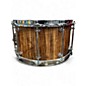 Used Craviotto 14X8 Private Reserve Burnt Curly Maple Snare Drum Burnt Curly Maple Drum