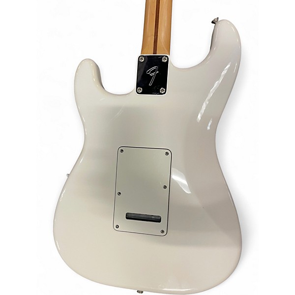 Used Fender Player Stratocaster Olympic White Solid Body Electric Guitar