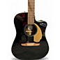 Used Fender Redondo Black Acoustic Electric Guitar