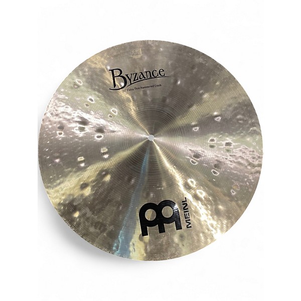 Used MEINL 20in Byzance EX Thin Hammered Crash Cymbal