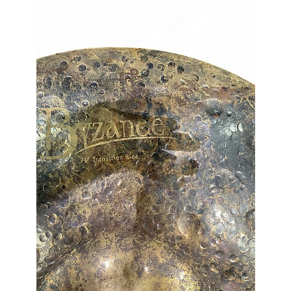 Used MEINL 21in Byzance transition ride Cymbal