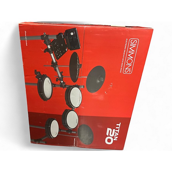 Used Simmons TITAN 20 Electric Drum Set