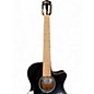 Used Ibanez AEG50N Black Classical Acoustic Electric Guitar