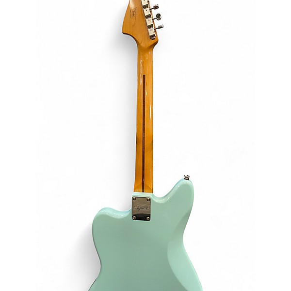 Used Squier classic vibe jaguar Daphne Blue Solid Body Electric Guitar