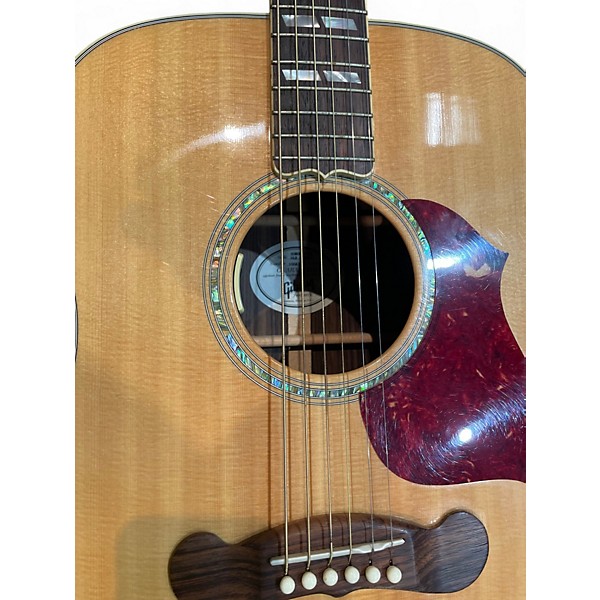 Used Gibson Songwriter Deluxe Studio Natural Acoustic Electric Guitar