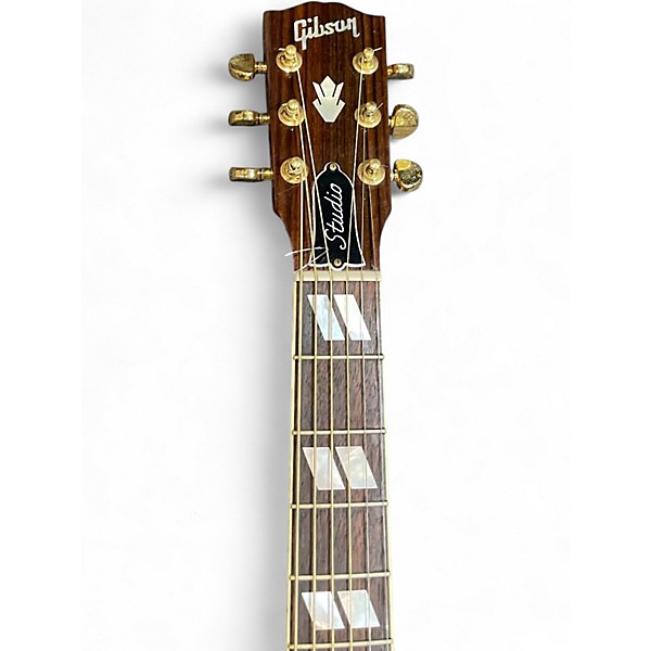 Used Gibson Songwriter Deluxe Studio Natural Acoustic Electric Guitar