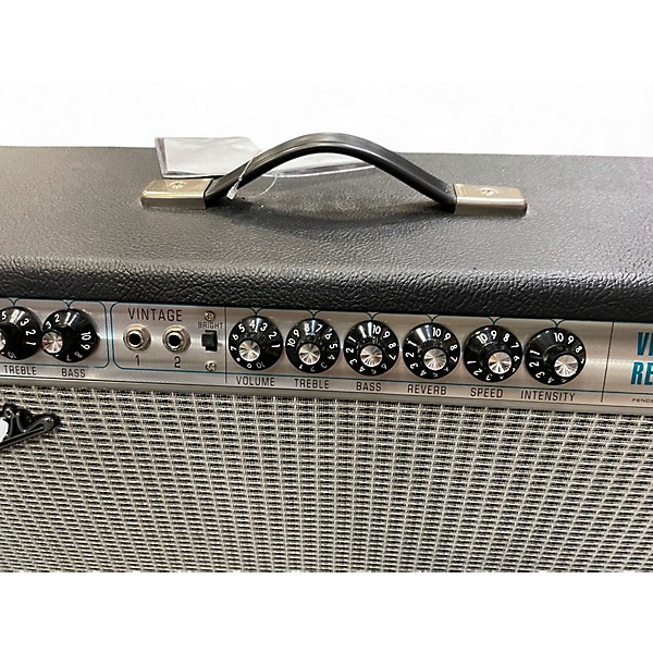 Used Fender 1968 Custom Vibrolux Reverb Tube Guitar Combo Amp