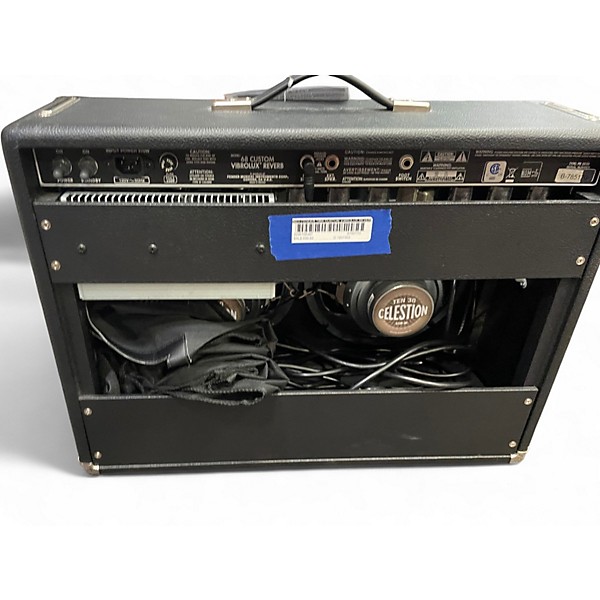 Used Fender 1968 Custom Vibrolux Reverb Tube Guitar Combo Amp