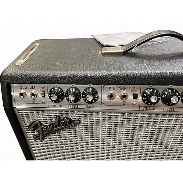 Used Fender 1968 Custom Vibrolux Reverb Tube Guitar Combo Amp
