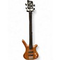 Used Warwick Pro Series Standard Corvette 4 String Walnut Electric Bass Guitar thumbnail