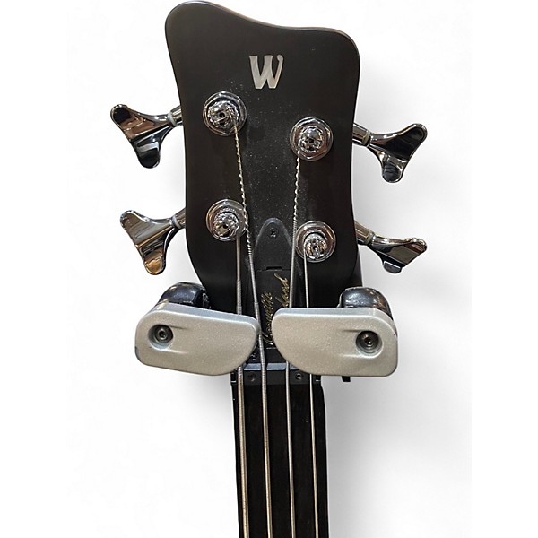 Used Warwick Pro Series Standard Corvette 4 String Walnut Electric Bass Guitar