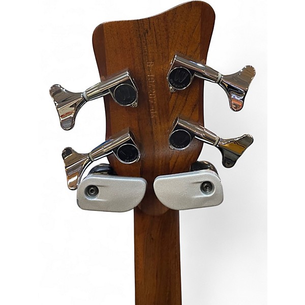 Used Warwick Pro Series Standard Corvette 4 String Walnut Electric Bass Guitar