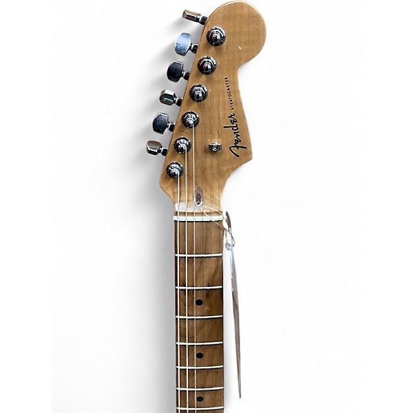 Used 2023 Fender American Ultra Stratocaster Black Solid Body Electric Guitar