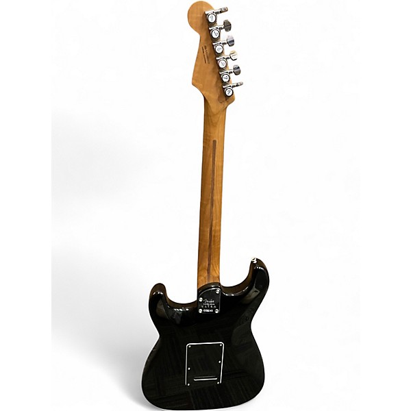 Used 2023 Fender American Ultra Stratocaster Black Solid Body Electric Guitar