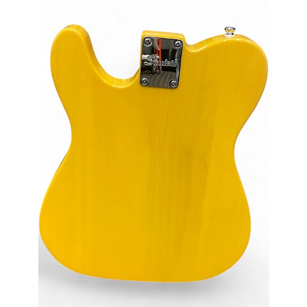 Used Squier Sonic Telecaster Butterscotch Solid Body Electric Guitar