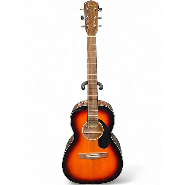 Used Fender CP-60S Parlor 3 Color Sunburst Acoustic Guitar