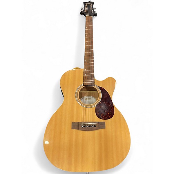 Used Mitchell T313CE Natural Acoustic Electric Guitar